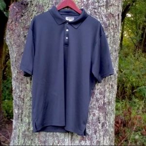 PGA TOUR Black Airflux Golf Polo Shirt XXL